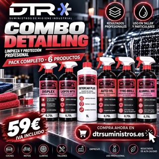 COMBO DETAILING – PACK COMPLETO DE LIMPIEZA PROFESIONAL - Imagen 1