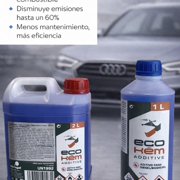 ECOKEM ADICTIVO PARA DIÉSEL Y BIODIESEL 2L - Imagen 2