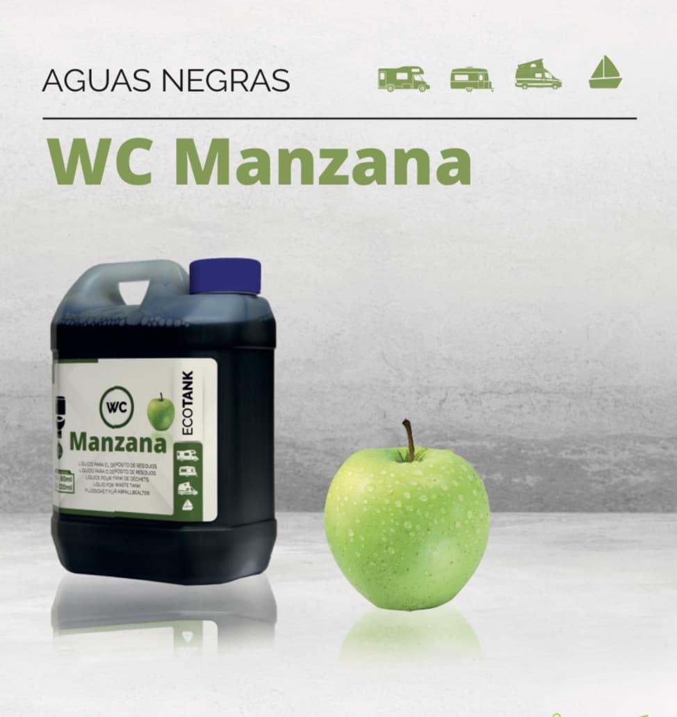 ECOTANK WC MANZANA (TRATAMIENTO INODOROS AGUAS NEGRAS) - Imagen 1