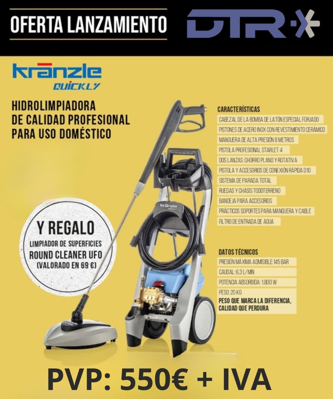 HIDROLIMPIADORAS DE ALTA PRESIÓN | AGUA FRÍA - Imagen 2