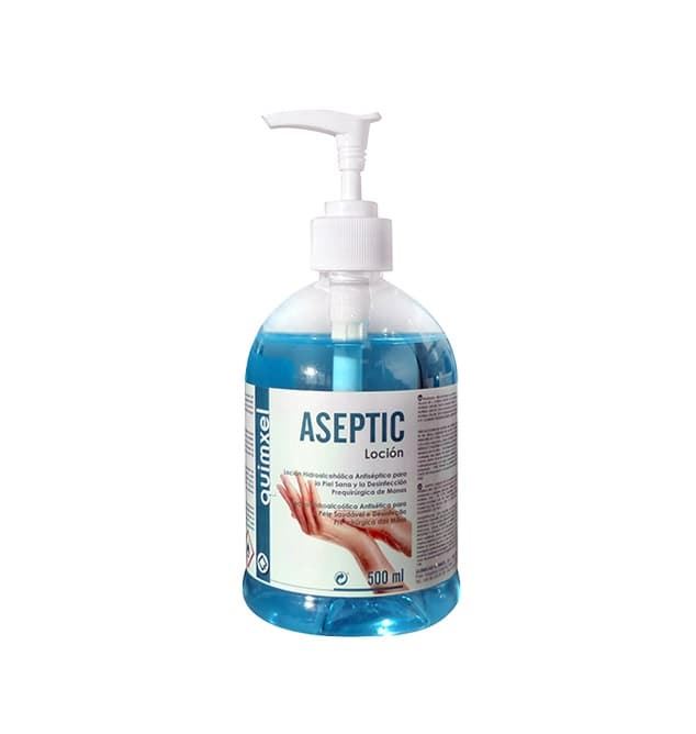 LOCIÓN HIDROALCOHÓLICA ASEPTIC 500 ml - Imagen 1