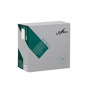 SERVILLETA 40X40 2 CAPAS, CELULOSA GRIS (24 PAQ x 50 UDS) - Imagen 1